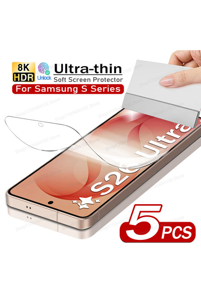 Choice13 Galaxy S26 Ultra 5 Pieces Ultra-thin Clear 5PCS Clear Hydrogel Film ...