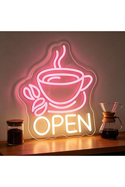 NEON LED KAYSERİ OPEN COFFE NEON LED IŞIK
