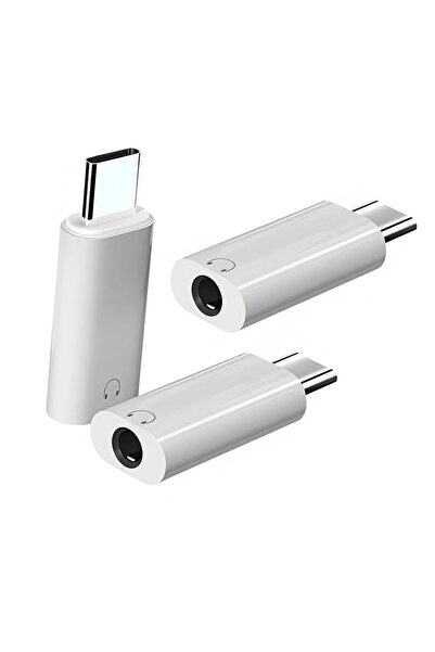 Choice white3piece Mini Type C to 3.5mm Jack Audio Adapter USB C 3.5mm Aux Ad...