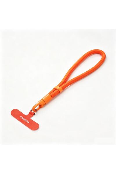 Choice1 Orange Mobile Phone Strap, Wrist Adjustable Short Strap, Women's High...