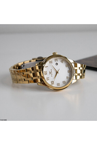 FERRO F40189B Women's Wristwatch with Steel Strap