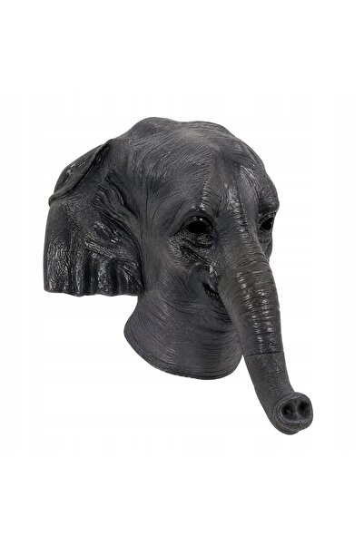 Korbi Masca de Halloween din latex cu elefant negru