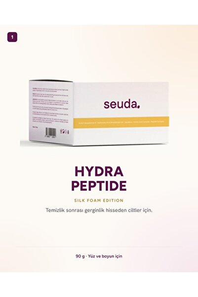DERM SOLID SYSTEM Hydra-Peptide Silk Foam Soap Bar/Katı Sabun