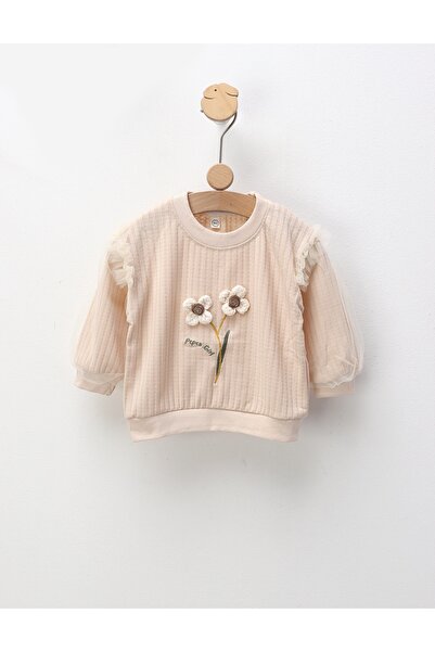 MiniKids Bluza Pepce Girl, bej