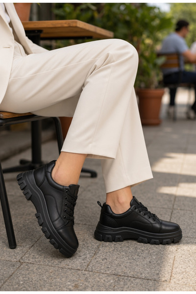 virboti Sneakers la modă de damă din piele naturală super ușori și comozi