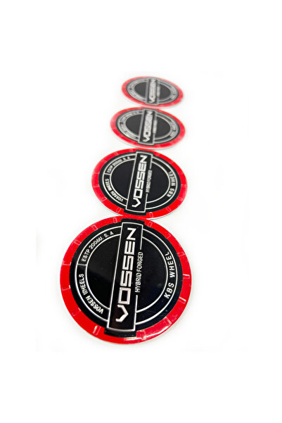 KOTO Wheel Logo Wheel Hub Emblem Sticker Emblem Vossen 4 Pieces 67mm