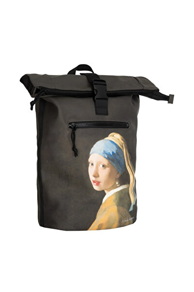 NEW REBELS Mart Arts Los Angeles pearl girl 21L Rolltop Laptop Αδιάβροχο 15,6...