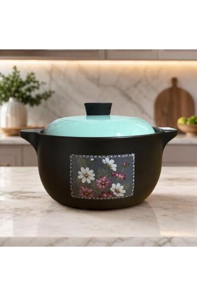 Generic Ceramic Casserole with Heat-Insulating Lid from Al Saif – 4000ml