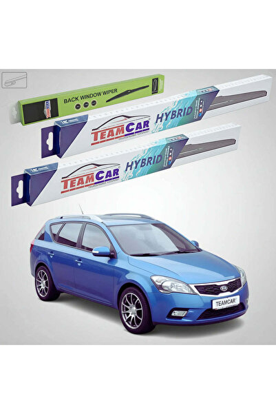 TEAMCAR Wipers Kia Ceed I SW Facelift ED 2009-2012 | Front and Rear Set Hybri...