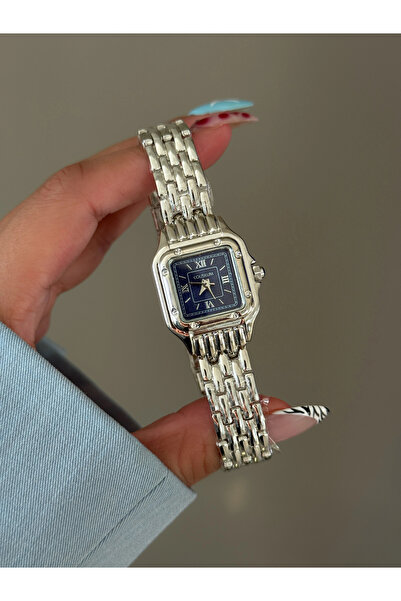 h&b design jewel Navy Blue Dial Wristwatch