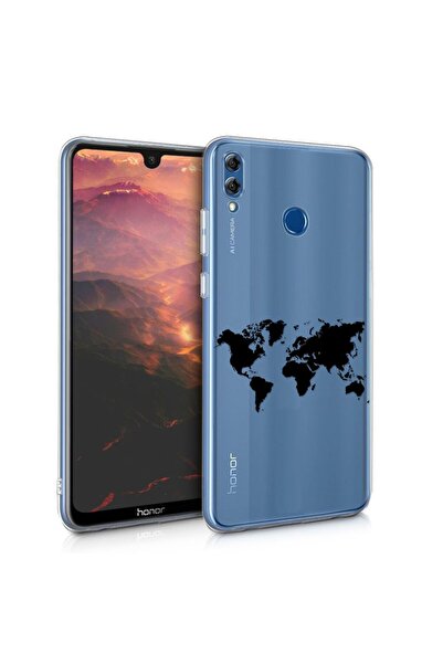 KWmobile Θήκη Gel Slim Fit Χάρτης Κόσμου (46351.01) Θήκη Σιλικόνης Διαφανής /...