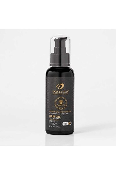 DOS LUNAS Cosmetics زيت 95% الارغان والبروتين للشعر 100مل