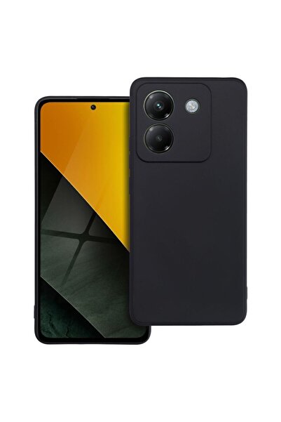 OEM Μαύρη ματ θήκη πλάτης από TPU (Xiaomi Poco M7 Pro 5G)