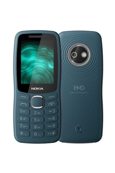 Nokia Telefon mobil 123 Shield, Dual Sim, Verde