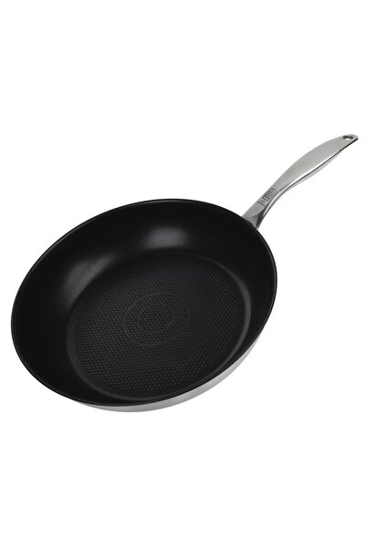 FACKELMANN Tigaie inox 28 cm Chefkoch Munchen, cu strat antiaderent Greblon C...