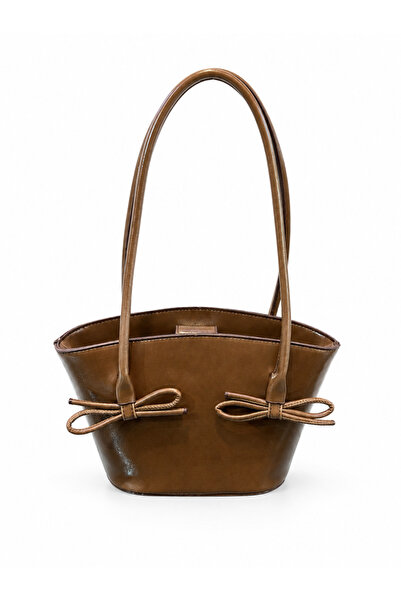 DMG Collection Parisse Women's Shoulder Bag with Bow Detail and Internal Pock...