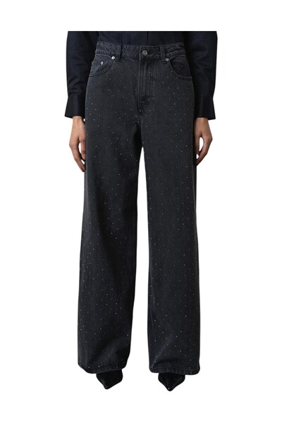 French Connection Women Ralphie Denim Embellished Jeans