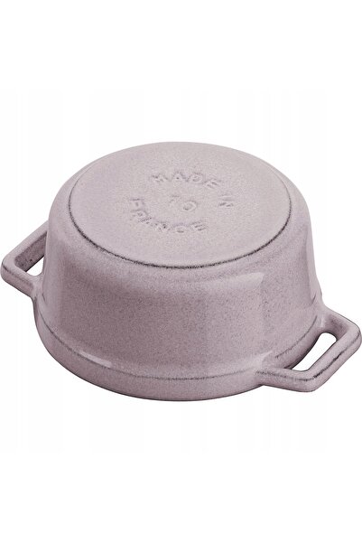STAUB Mini Cocotte, mini oală rotundă din fontă, 250 ml, floare de cireș