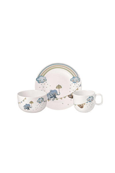 like. by Villeroy & Boch Set de veselă pentru copii (3 piese) Mergi ca un ele...