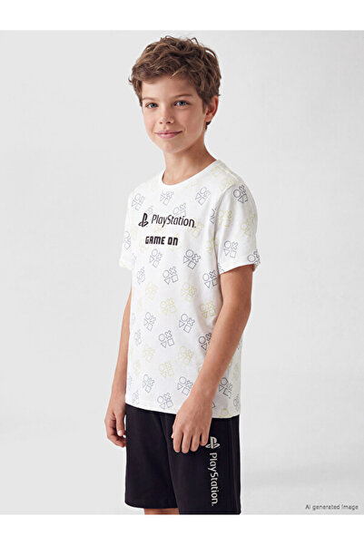LC Waikiki Esvab • Modern & Distinctive Playstation Printed Boys' Shorts Paja...