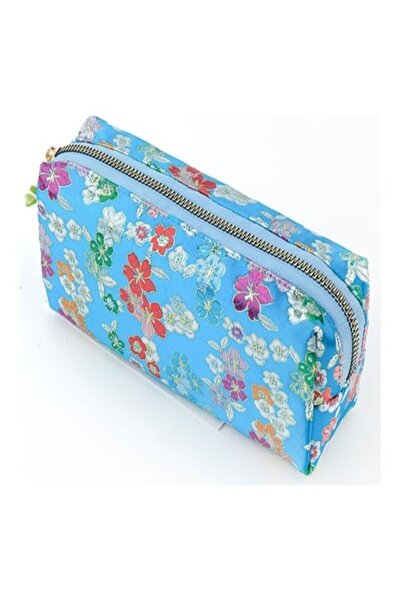 inci çelik aksesuar Pencil Bag Cherry Blossom