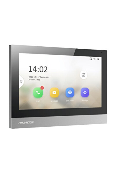 Hikvision Monitor videointerfon TCP/IP, TFT 7 inch touch screen, WiFi, PoE, A...