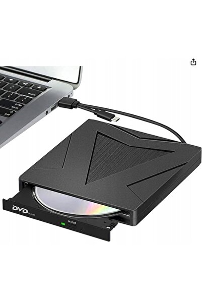 NO BRAND RUIZHI Unitate externă DVD CD, USB 3.0 și Type C, înregistrator port...