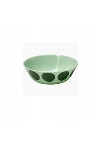 NO BRAND IKEA OFTAST Bol, verde deschis cu puncte, 15 cm, SET PENTRU 12 PERSOANE