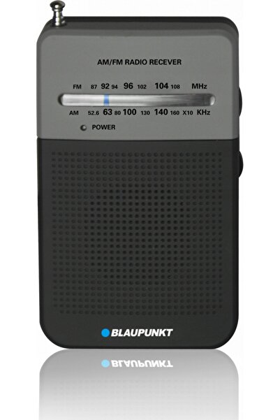 Blaupunkt Radio de buzunar mic, portabil FM/AM PR3BK cu antenă telescopică