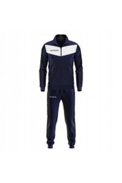 Givova Set de antrenament zilnic pentru bărbați: pantaloni jogger și hanorac ...