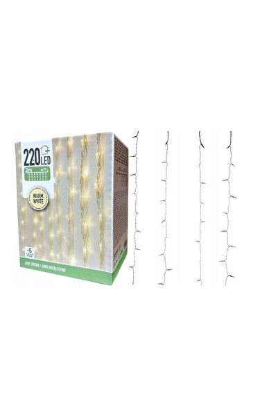 Home Styling Collection Perdea luminoasă cu 220 LED-uri 200x100cm