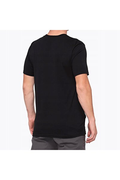 NO BRAND Tricou bărbătesc 100% clasic negru L