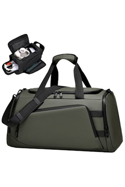 QOVU ® 2-in-1 Fitness & Travel Bag, Hand Luggage, Waterproof and Spacious, Sh...
