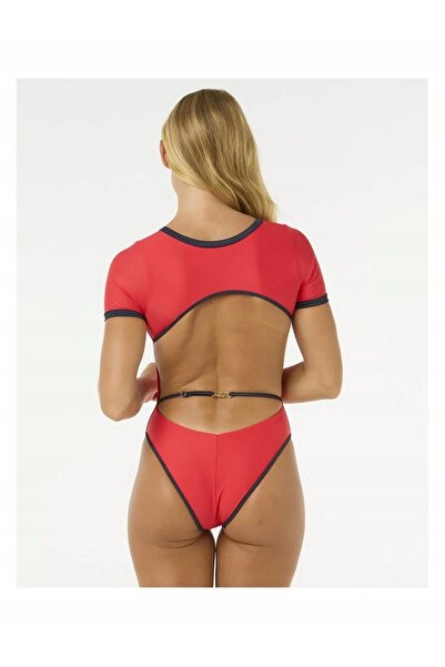 NO BRAND RIP CURL Bomba Ss Cheeky Costum de surf roșu XS