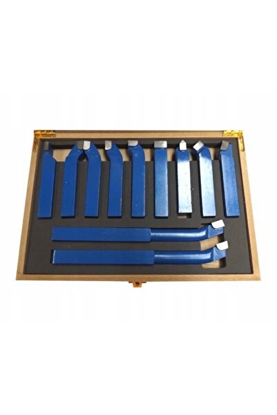 NO BRAND Set de cuțite pentru strung 10x10, 11 bucăți