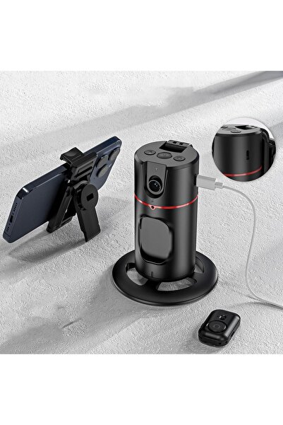 NO BRAND Suport rotativ cu gimbal și urmărire a mișcării la 360 de grade pent...