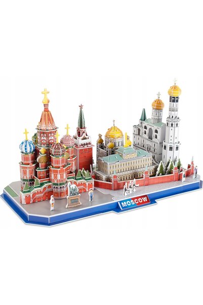 NO BRAND PUZZLE 3D LINIA CIULUI MOSCVA CUBIC FUN 20266