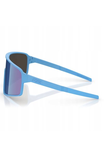 NO BRAND Ochelari de soare Bliz P001 albastru mat/albastru-gri oglindă OS