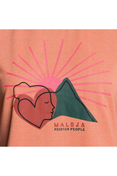 NO BRAND Tricou de alpinism pentru femei Maloja portocaliu S