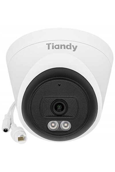 Tiandy Cameră IP 4Mpx lumină albă PoE viziune nocturnă color Full Color