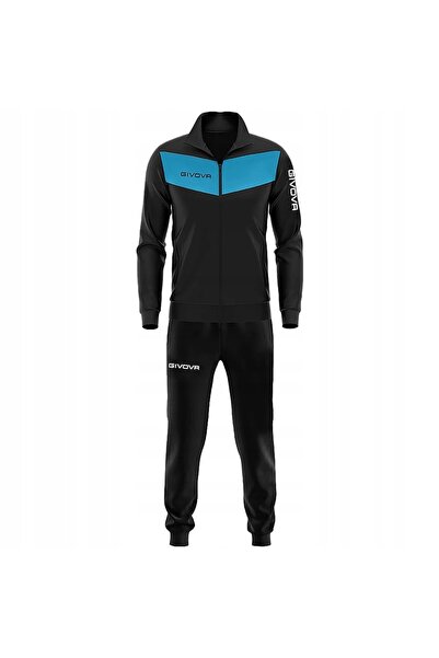 Givova Pantaloni bărbați, joggeri bărbați, hanorac cu fermoar pentru antrenam...