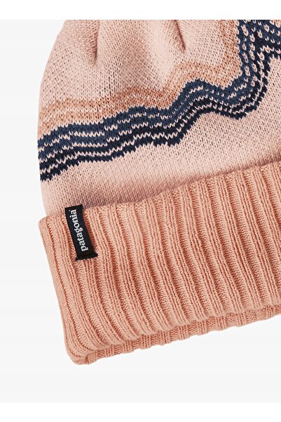 Patagonia Căciulă pentru copii Powder Town Beanie - ridge rise mallow pink