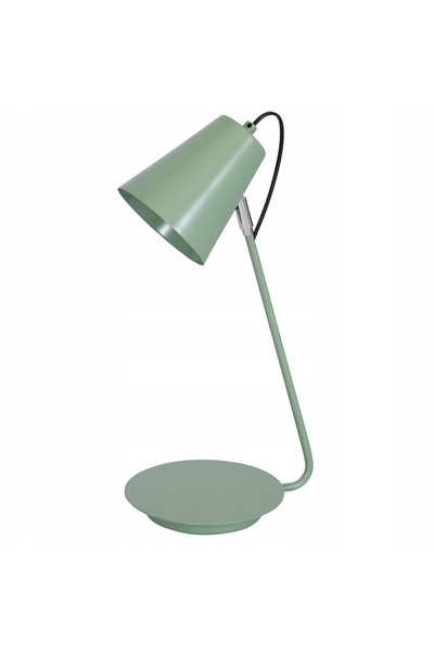 NO BRAND Luminex Lampă de birou E27 15 W verde, abajur conic din metal, IP20