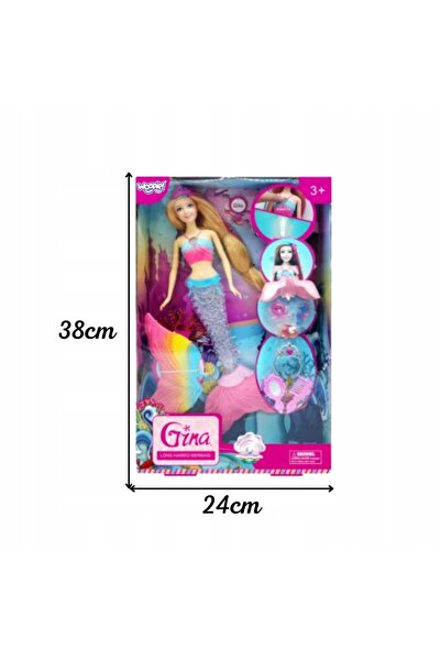 woopie LALKA SYRENKA MAGIC RAINBOW INTERACTIVE PRINCESS TAIL ROYAL