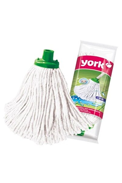 NO BRAND Rezerve mop, capete de mop York Mega din bumbac, cu șnur, 6 bucăți.