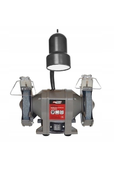 NO BRAND AWTOOLS Polizor de banc 125mm 150W cu lampă