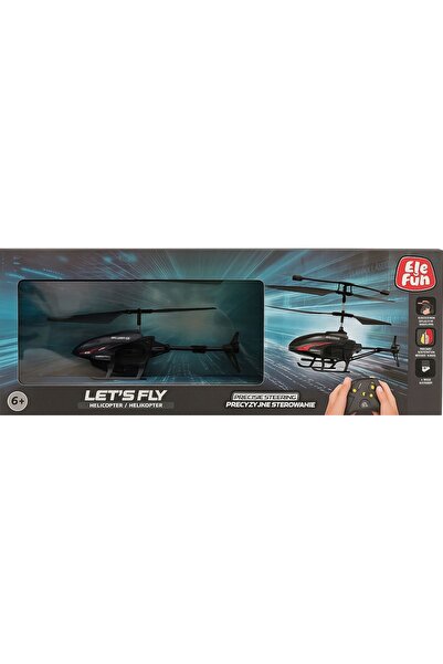 NO BRAND Elicopter telecomandat Elefun din plastic, zburător, cu USB