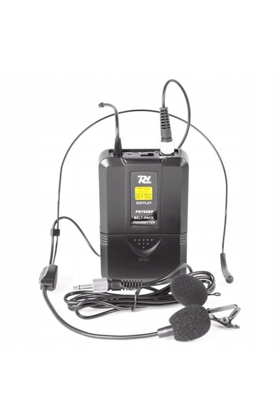 NO BRAND Microfon lavalier cu prindere pe cap și transmițător de buzunar PD782BP