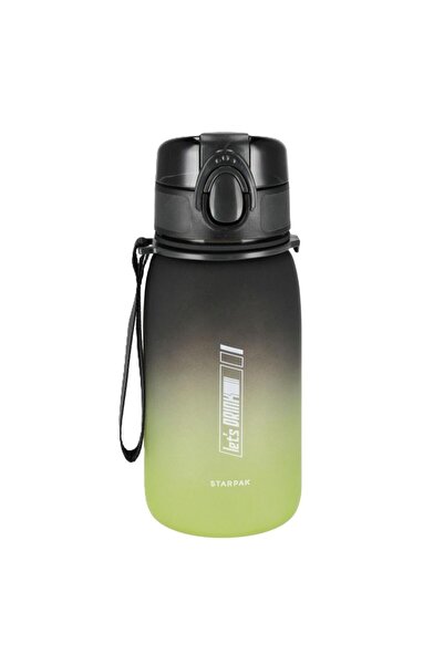 Starpak STICLĂ DE APĂ TRITAN 400 ml OMBRE VERDE-NEGRU x2