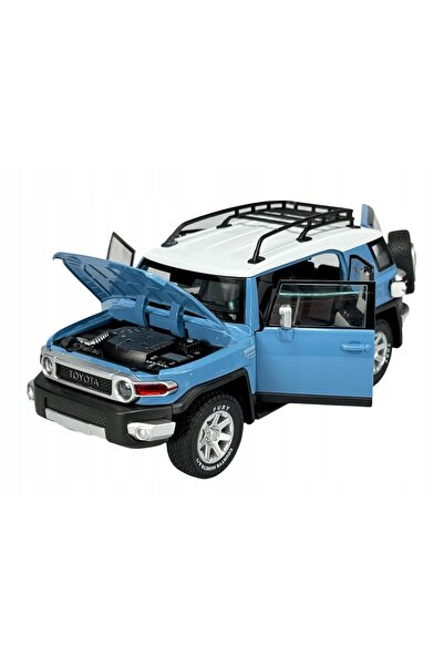 NO BRAND CHE ZHI TOYOTA FJ CRUISER ALBASTRU 1:24 MAȘINĂ NOUĂ CU LUMINI ȘI SUNETE